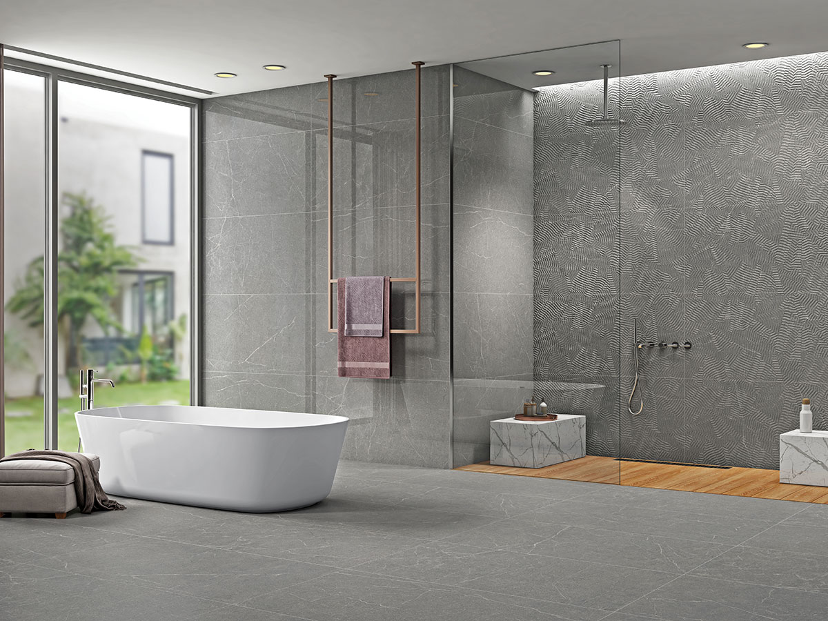 VIBE MARKSTONE SLATE Texture | Matt Texture 800x1600mm - Floor Tile 