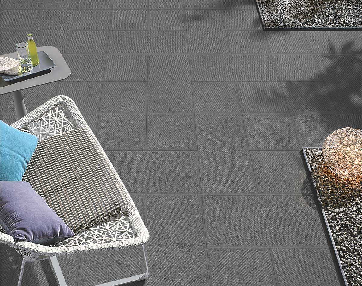 Versatile tile suitable for bedroom, kitchen, bathroom, and outdoor spaces, offering a blend of style and durability for any interior design