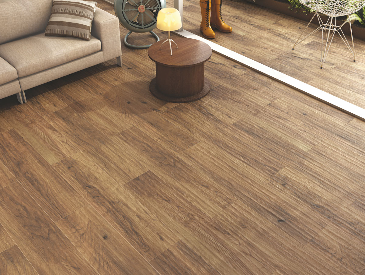 Versatile tile suitable for bedroom, kitchen, bathroom, and outdoor spaces, offering a blend of style and durability for any interior design