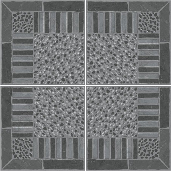 Versatile tile suitable for bedroom, kitchen, bathroom, and outdoor spaces, offering a blend of style and durability for any interior design