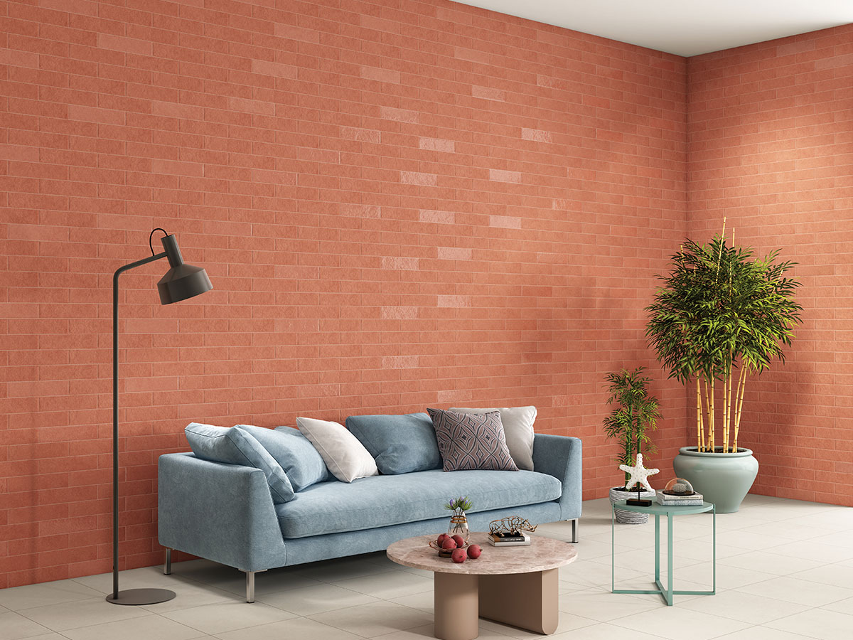 Versatile tile suitable for bedroom, kitchen, bathroom, and outdoor spaces, offering a blend of style and durability for any interior design