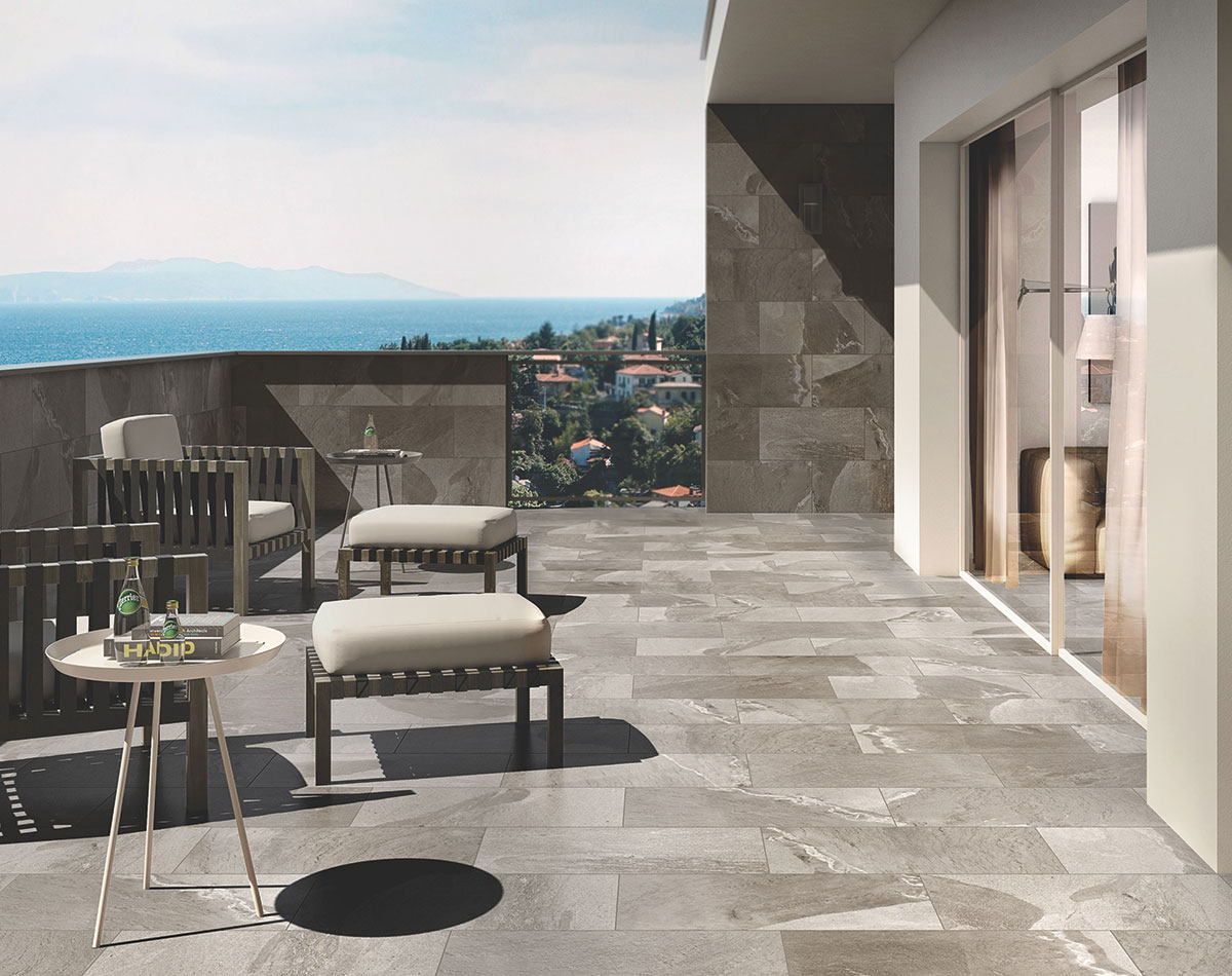 Panero Gris Balcony Tile - SIZE 400x800mm