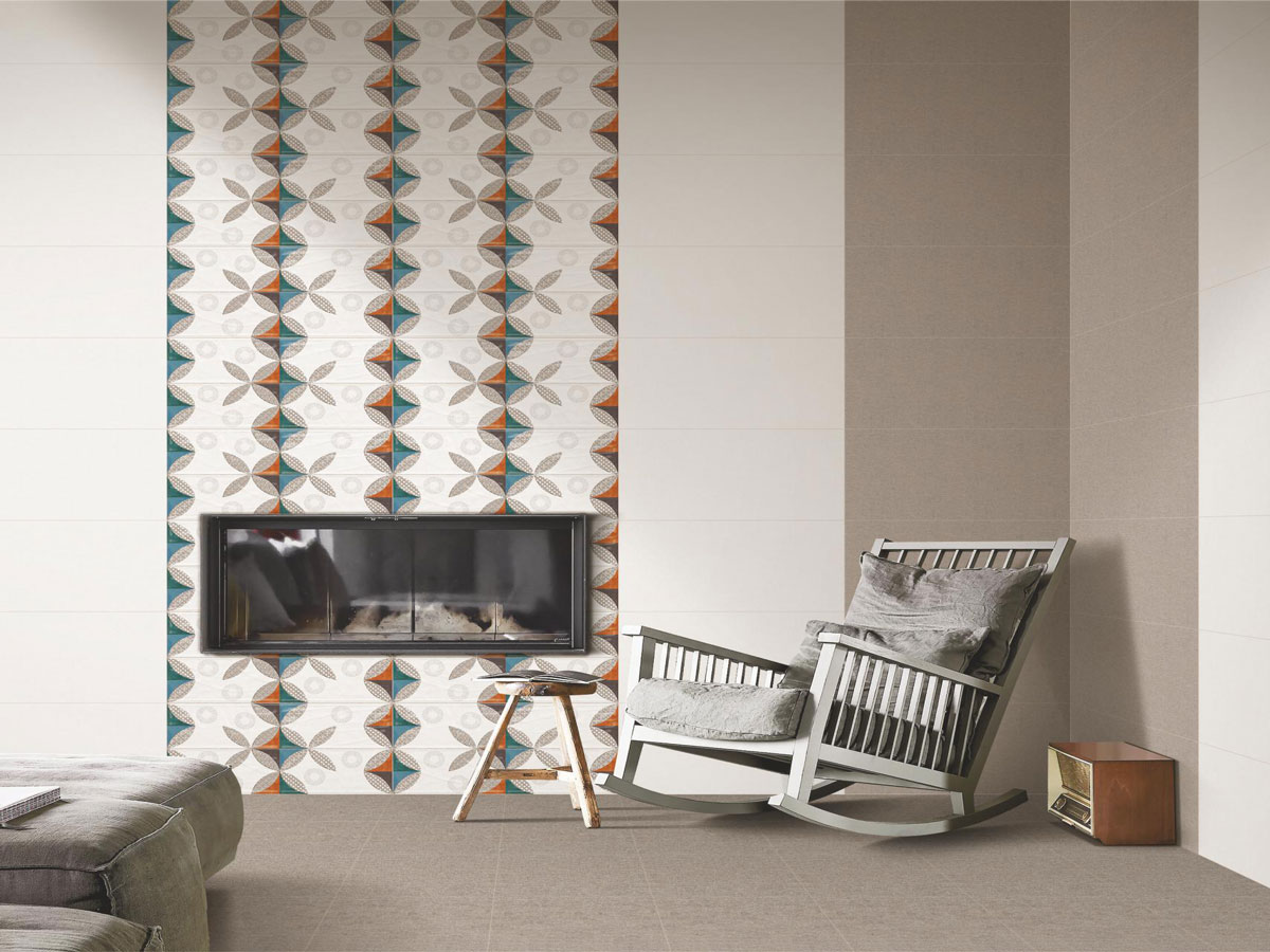 Versatile tile suitable for bedroom, kitchen, bathroom, and outdoor spaces, offering a blend of style and durability for any interior design