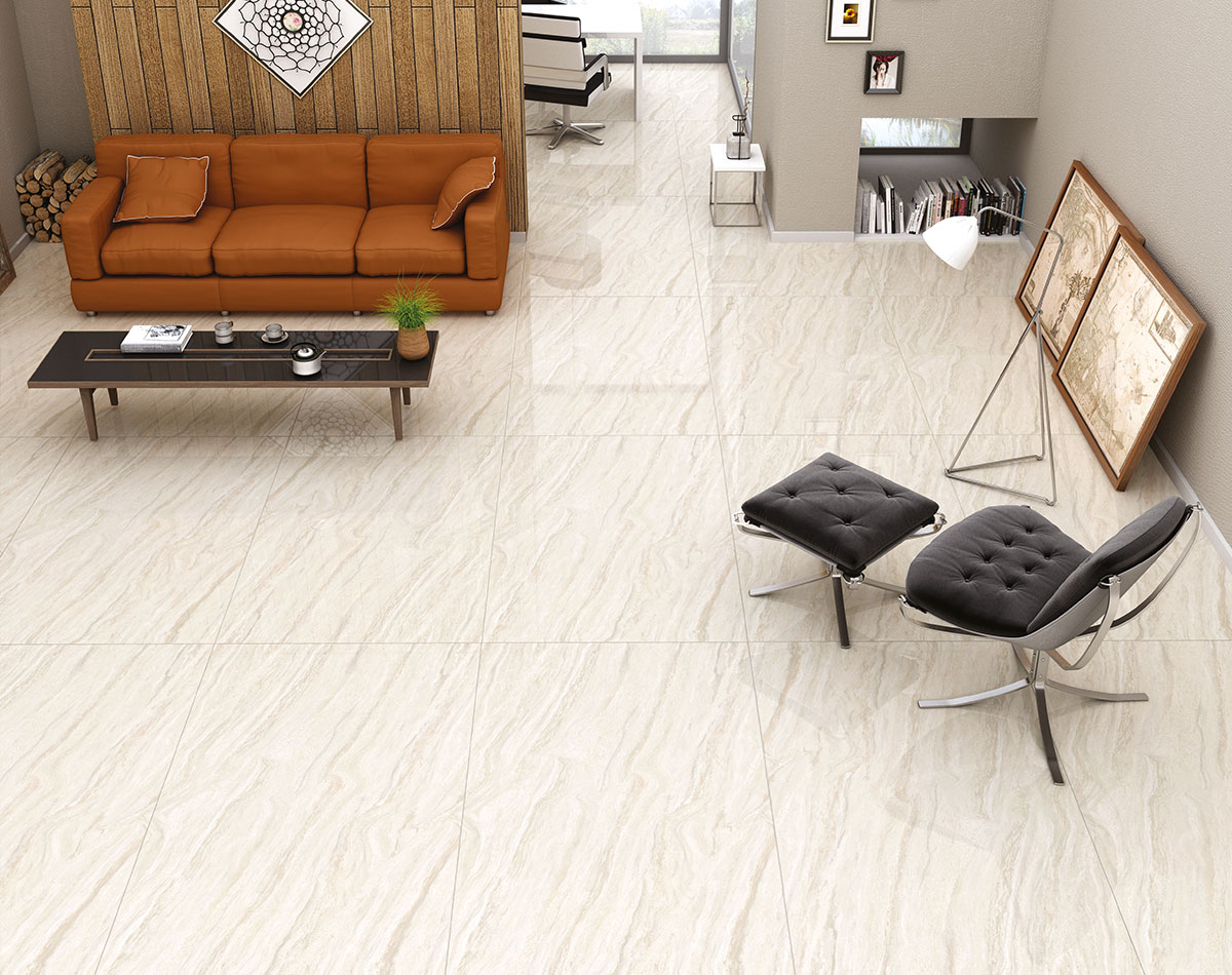 Versatile tile suitable for bedroom, kitchen, bathroom, and outdoor spaces, offering a blend of style and durability for any interior design